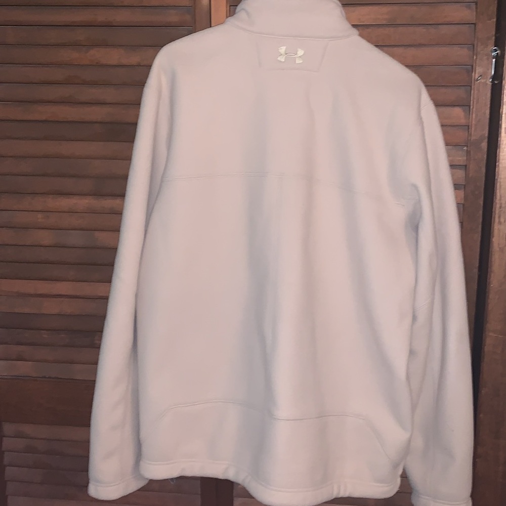 Mens. UA coat. Size large. Cream colored. NWOT. - Picture 6 of 6